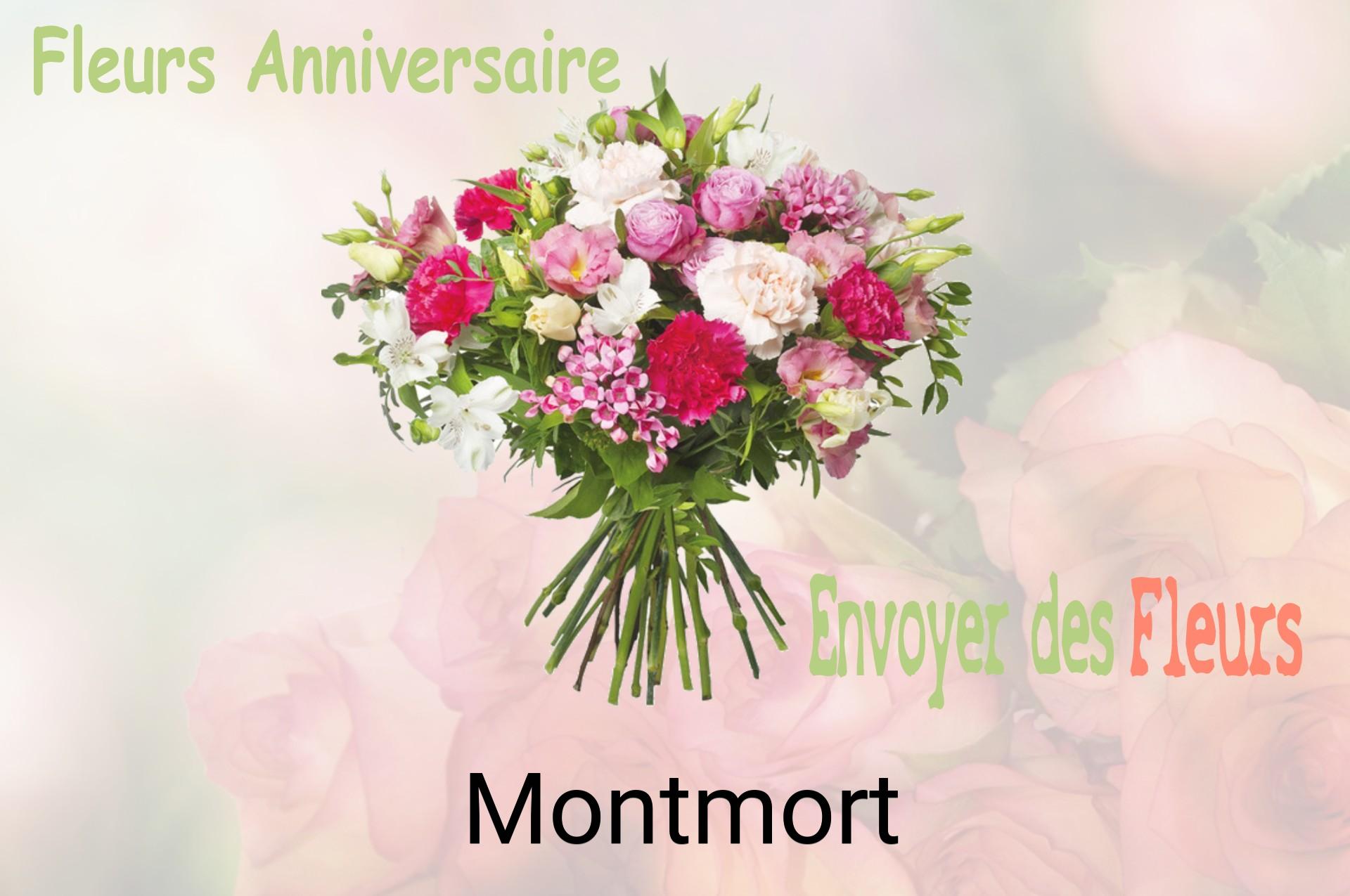 Bouquet de fleurs d’anniversaire livré à Montmort